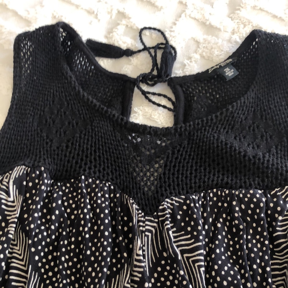 Lucky Brand Black and White Maxi Dress - Picture 3 of 5